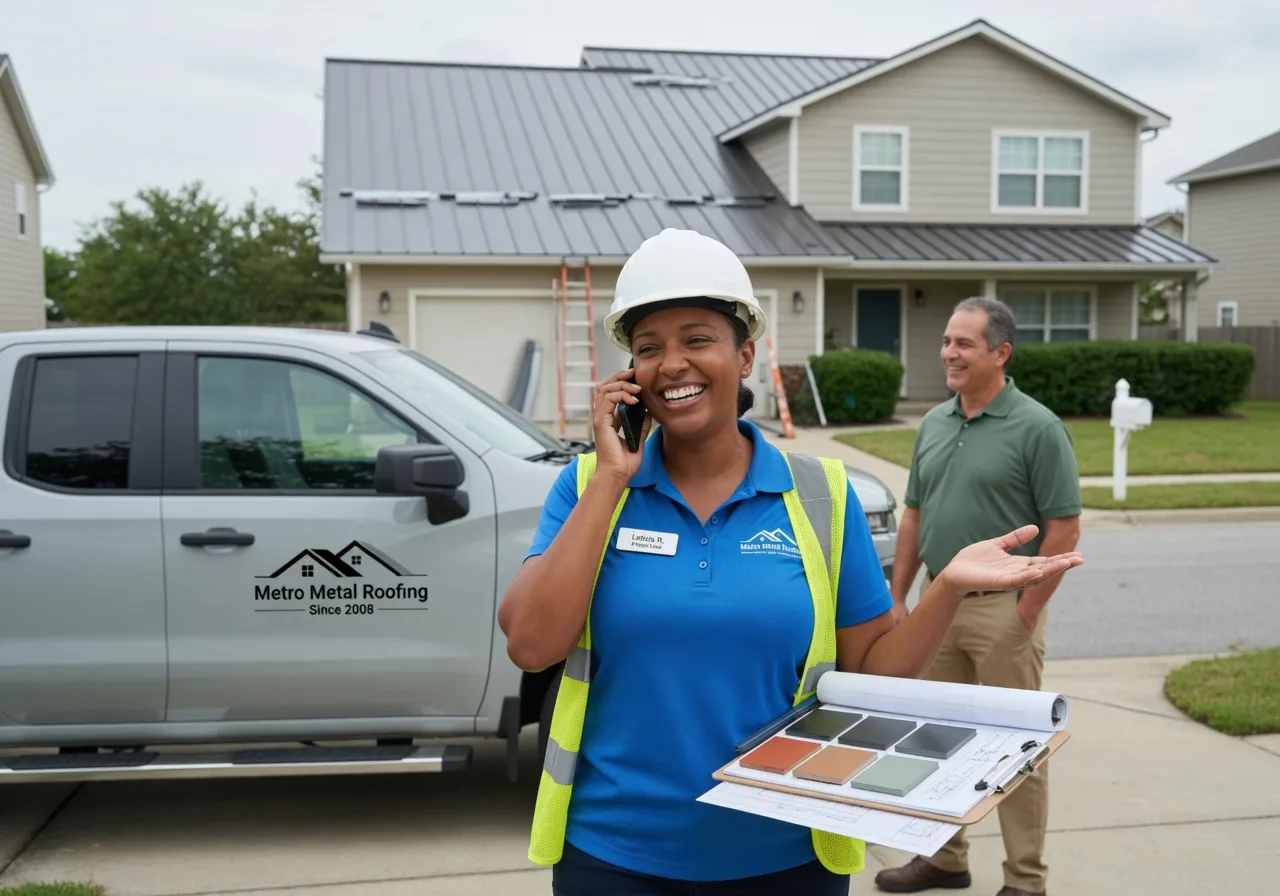 Storm Damage Metal Roof Repair in South Gibson, PA